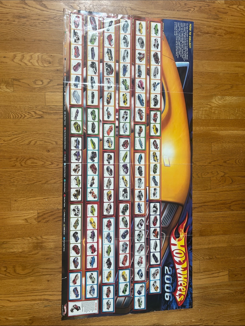 Hot Wheels 2006 Poster - Colorful Collectible Cars